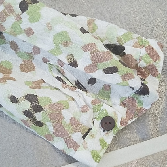 Linen button up blouse - Picture 6 of 7